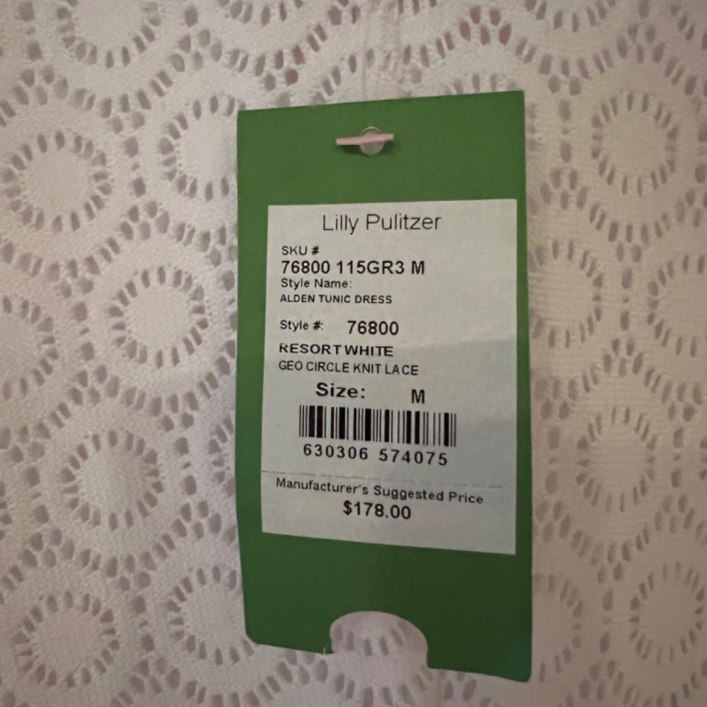 Lilly Pulitzer Alden Tunic Dress - White - Picture 4 of 6